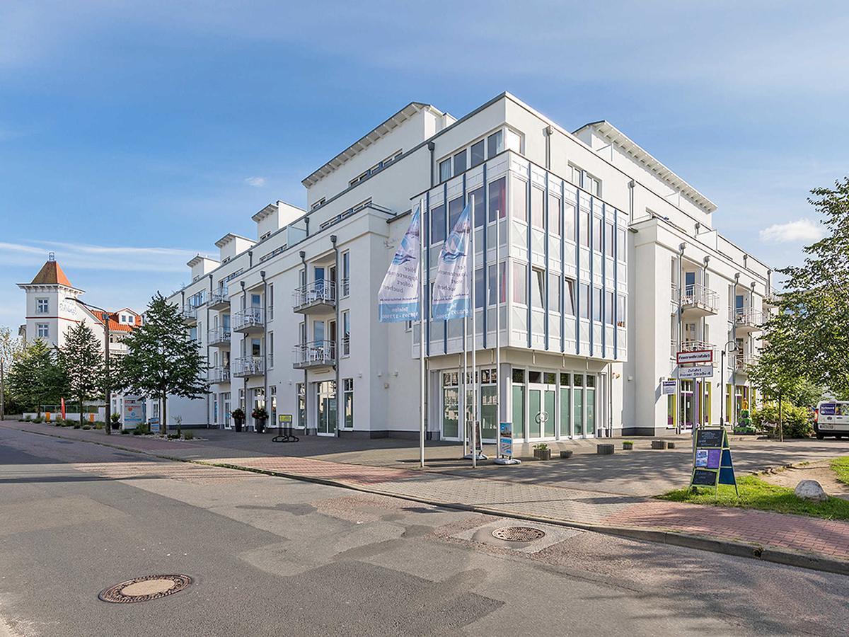 Residenz Bel Vital In Binz - Wg21 Mit Balkon Und Seitlichem Meerblick エクステリア 写真