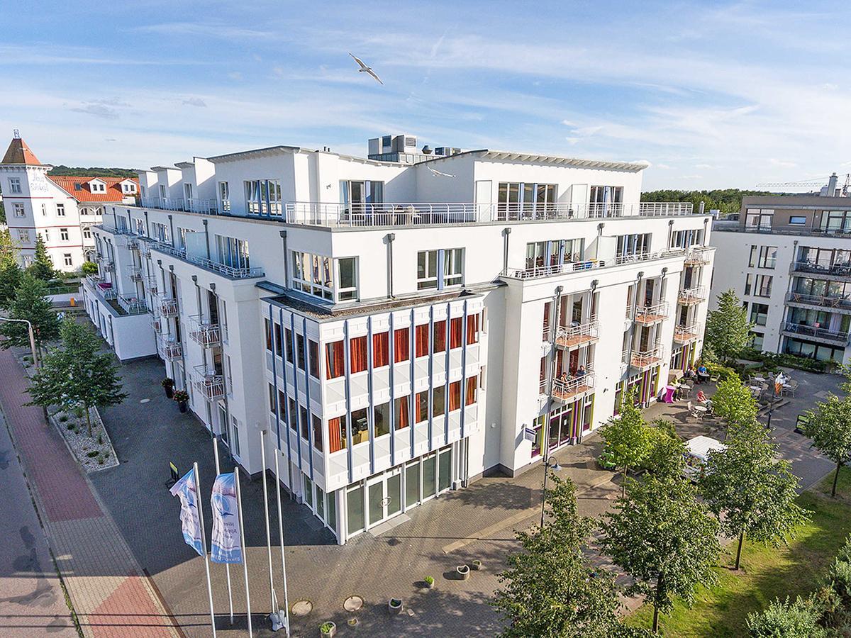 Residenz Bel Vital In Binz - Wg21 Mit Balkon Und Seitlichem Meerblick エクステリア 写真