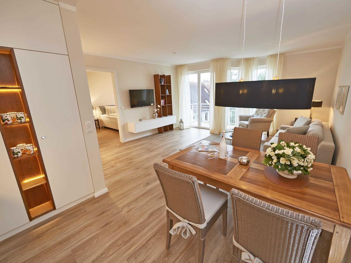 Residenz Bel Vital In Binz - Wg21 Mit Balkon Und Seitlichem Meerblick エクステリア 写真