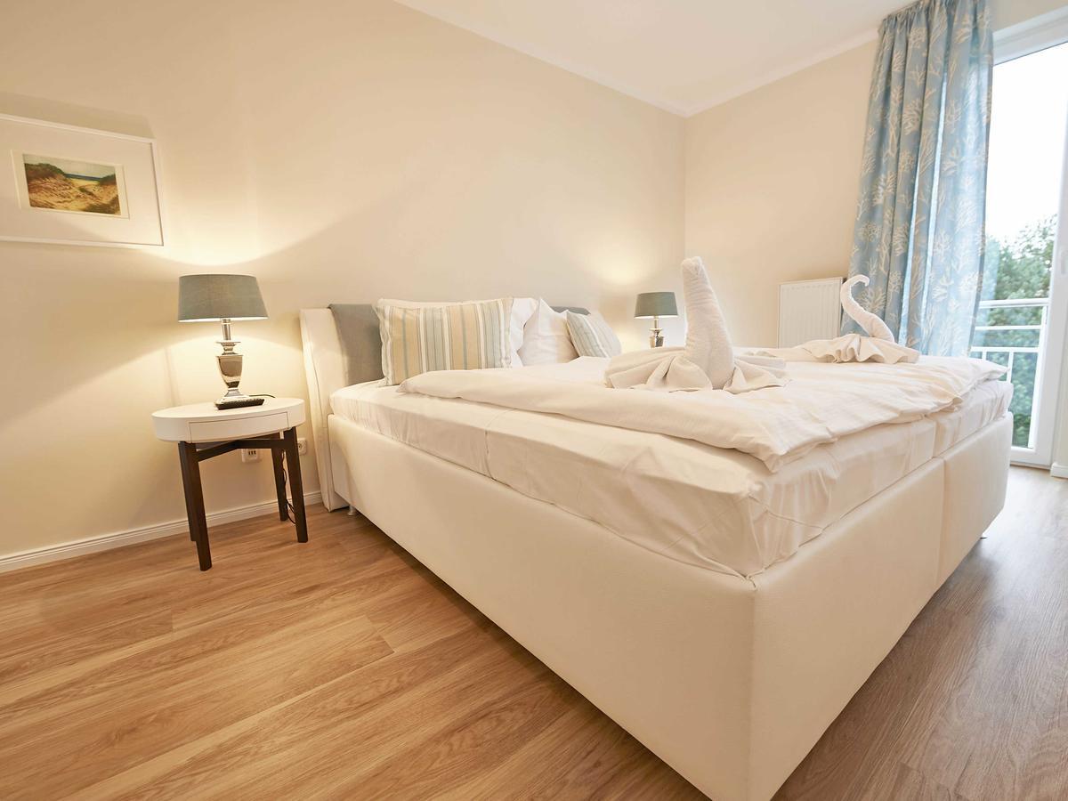Residenz Bel Vital In Binz - Wg21 Mit Balkon Und Seitlichem Meerblick エクステリア 写真